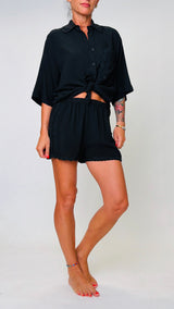 Camicia tasca onde H.