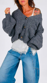 Cardigan over H.
