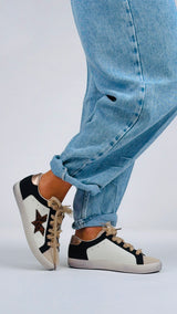 Sneaker laccio organza