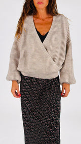 Pull costa inglese incrociato Kiki