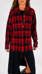 Camicia jacquard check K.