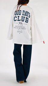 T-shirt lunga calla stella Vic.