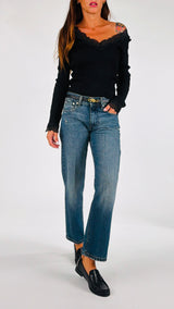 Jeans Zeke blu rotture