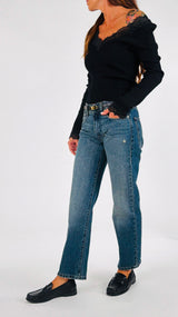 Jeans Zeke blu rotture