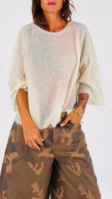 Pull alpaca scatolina 3/4 K.