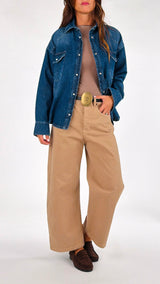 Pantalone barrel manopesca T.