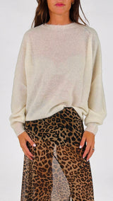 Pull girocollo lana alpaca K.