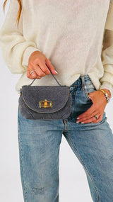 Pochette suede cocco