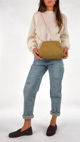 Borsa pasticcino lurex