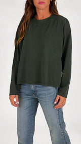 T-shirt scatolina m.lunga H.