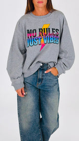 Felpa no rules Vic.