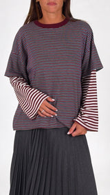 T-shirt doppia riga Vic.