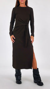 Abito jersey nodo laterale H.