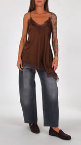 Top lingerie punta H.