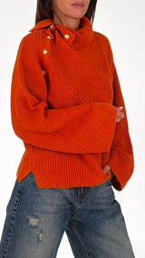 Pull costa inglese bottoni militari T.