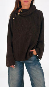 Pull costa inglese bottoni militari T.