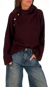 Pull costa inglese bottoni militari T.