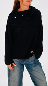 Pull costa inglese bottoni militari T.