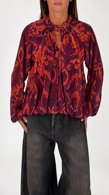 Camicia collo torchon