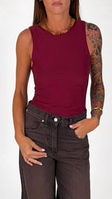 Body lycra canotta