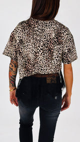 Felpa m/m pizzo leo Twin