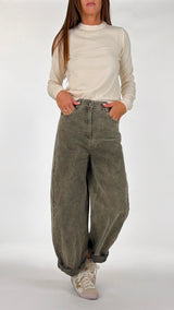 Pantalone baloon drill maltinto You