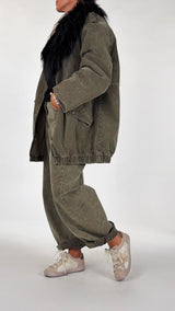 Parka drill maltinto You