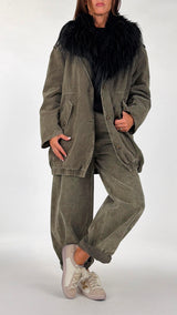 Parka drill maltinto You