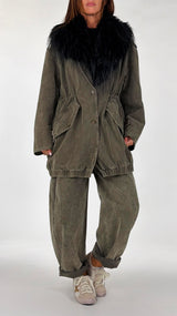Parka drill maltinto You