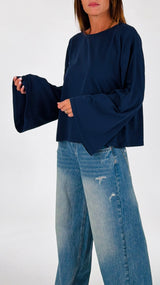 T-shirt scatolina manica calla H.