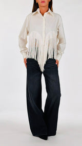 Camicia corta frange H.