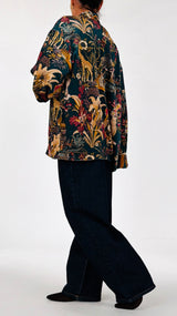 Kimono ciniglia jungle H.