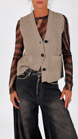 Gilet costa inglese alpaca Vic.