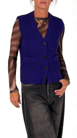 Gilet costa inglese alpaca Vic.