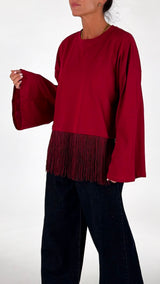 T-shirt calla frange H.