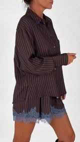 Camicia righe tasca H.