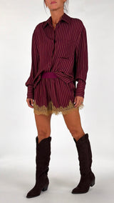 Camicia righe tasca H.