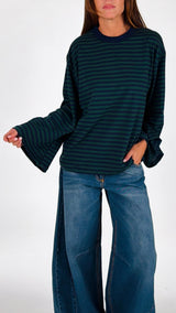 T-shirt scatolina calla righe T.