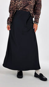 Gonna satin svasata T.