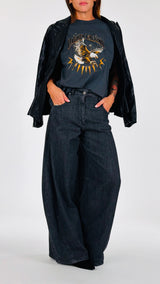 Jeans Louvre slegato nero