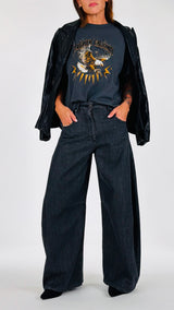 Jeans Louvre slegato nero
