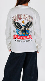 T-shirt wild spirit aquila H.