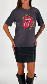 T-shirt rolling leo stone T.