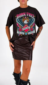 T-shirt born free aquila Vic.