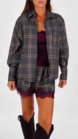 Camicia check tasca H.