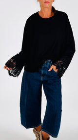 T-shirt scatolina calla pizzo T.