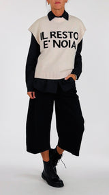 Gilet "il resto è noia" T.