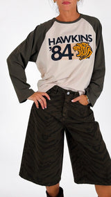 T-shirt tigre bicolor H.