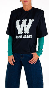 T-shirt spallina manica color H.