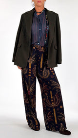 Pantalone stampa palme H.